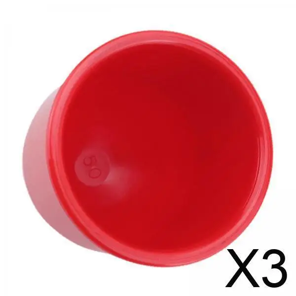 

3xGeneric Vehicle Tow Bar Ball Cover Protector Cap for Red Trailer Trucks