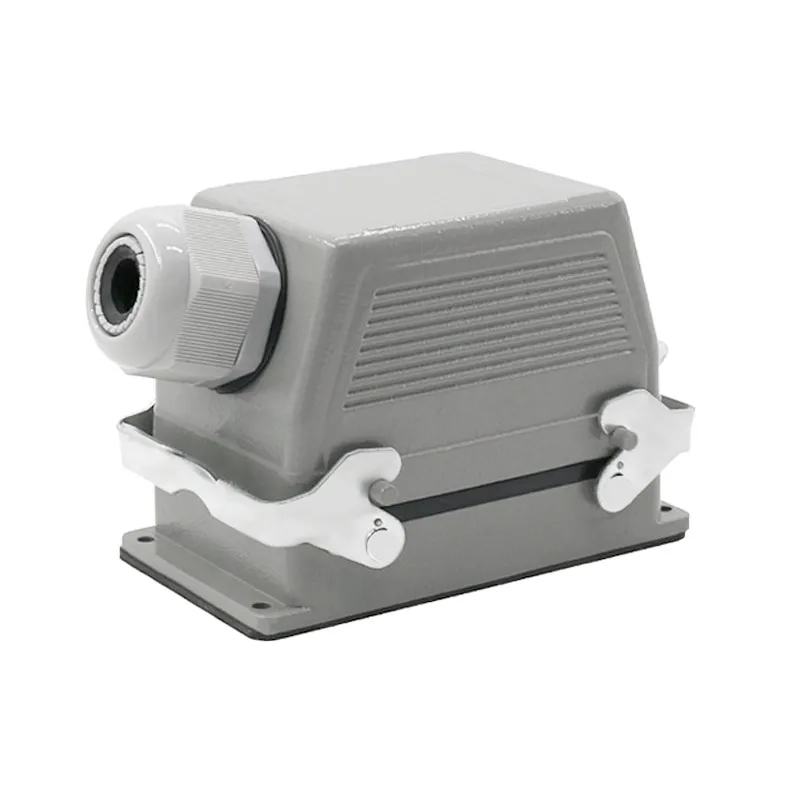 HDC-HE-048-1/2 Heavy Duty Connectors F/M 48pin 500V  Screw connection 16A Industrial rectangular Aviation connector plug