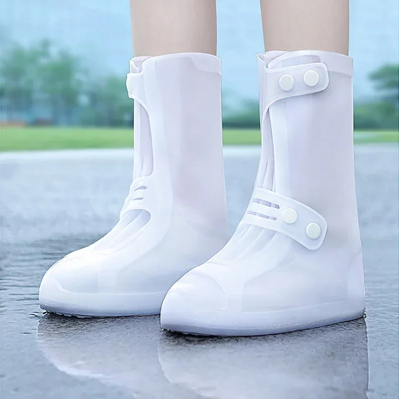 Kalosze pokrowce wodoodporne antypoślizgowe pokrowiec na buty Cubre Zapatos Para La Lluvia De Silicona Cubierta ipervable Para Lluvia XXL