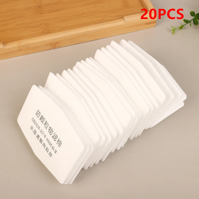 20PCS Protective Mask With 1201 Filter Cotton Reusable Dust Mask Suitable For Spraying Polishing Mining Industry-F(x)