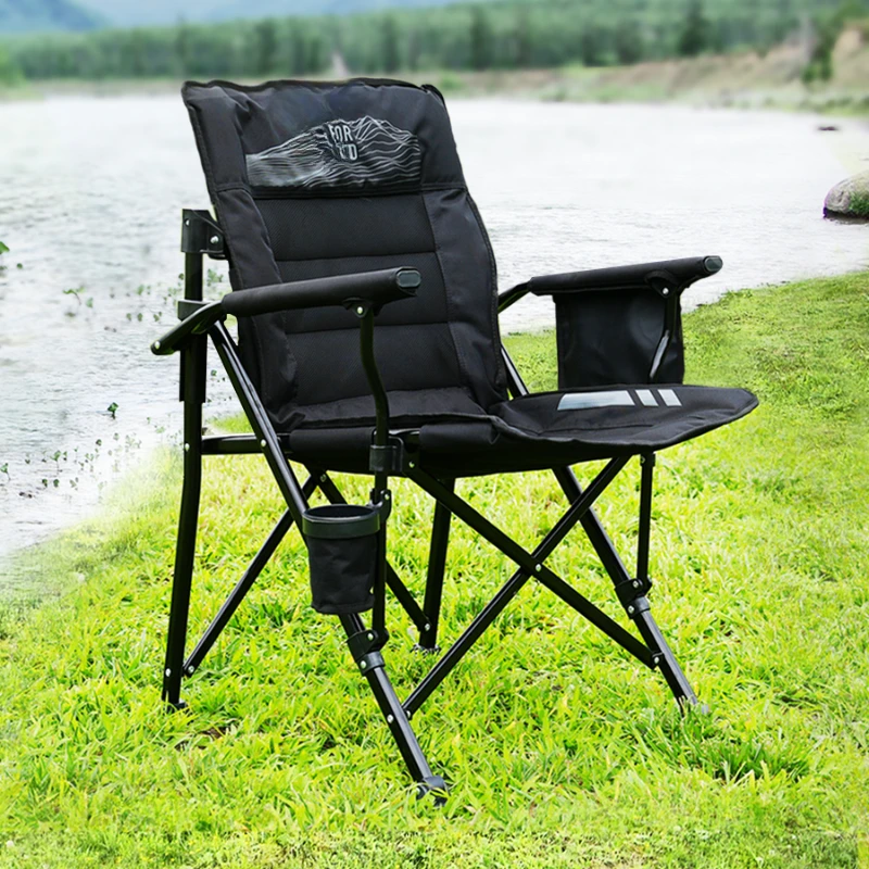 Outdoor folding chairs, fishing backrests, adjustable backrests, portable for outdoor camping