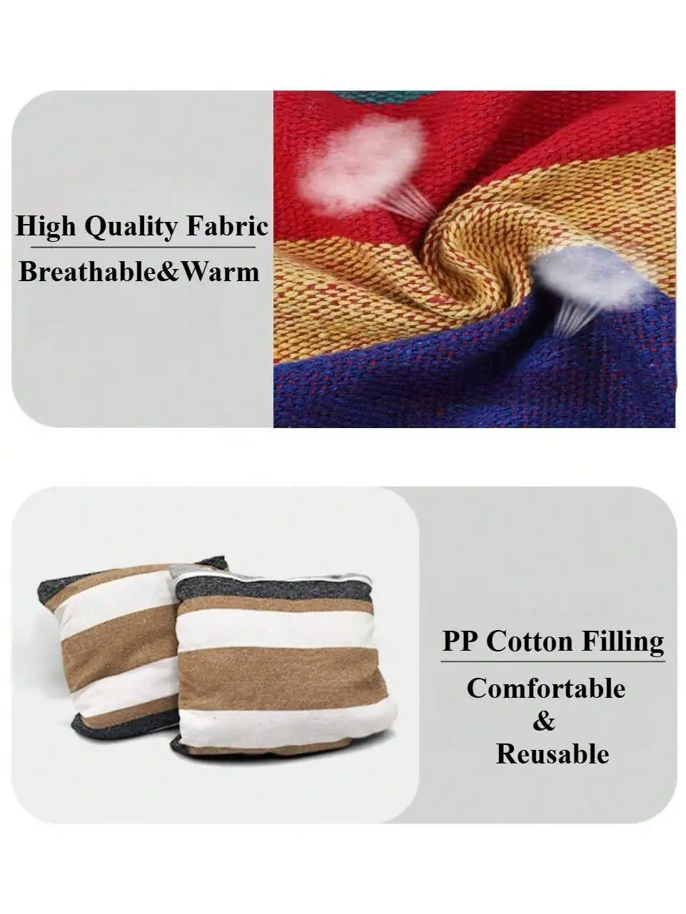 أرجوحة خارجية محمولة، كرسي معلق، مع وسادة ناعمة، كرسي معلق من القماش القوي، كرسي معلق مريح ومتين، على شكل حرف V