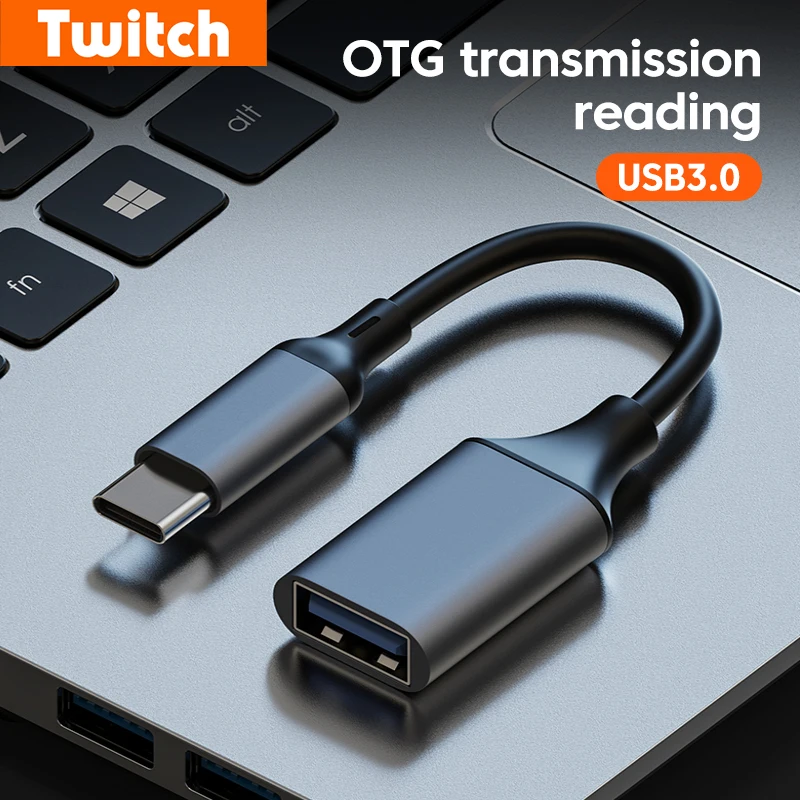 Type C to USB 3.0 OTG Adapter Extension Cable High Speed Data Transfer USB C Male to USB Female Converter For PC Laptop Phone