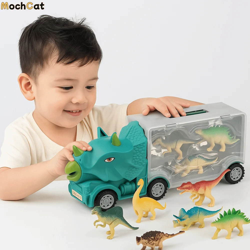

Funny Engineering Car Toy Police Car Red/Blue Construction Toys Truck Model Simulation Vehicle Transporter Children's Car Toy