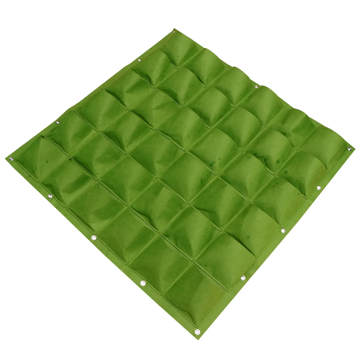 ورأى حقيبة زراعة 1X1M عمودي الجدار الشنق تنمو زارع للداخلية في الهواء الطلق حديقة عشب كيس التخزين الحاويات #3