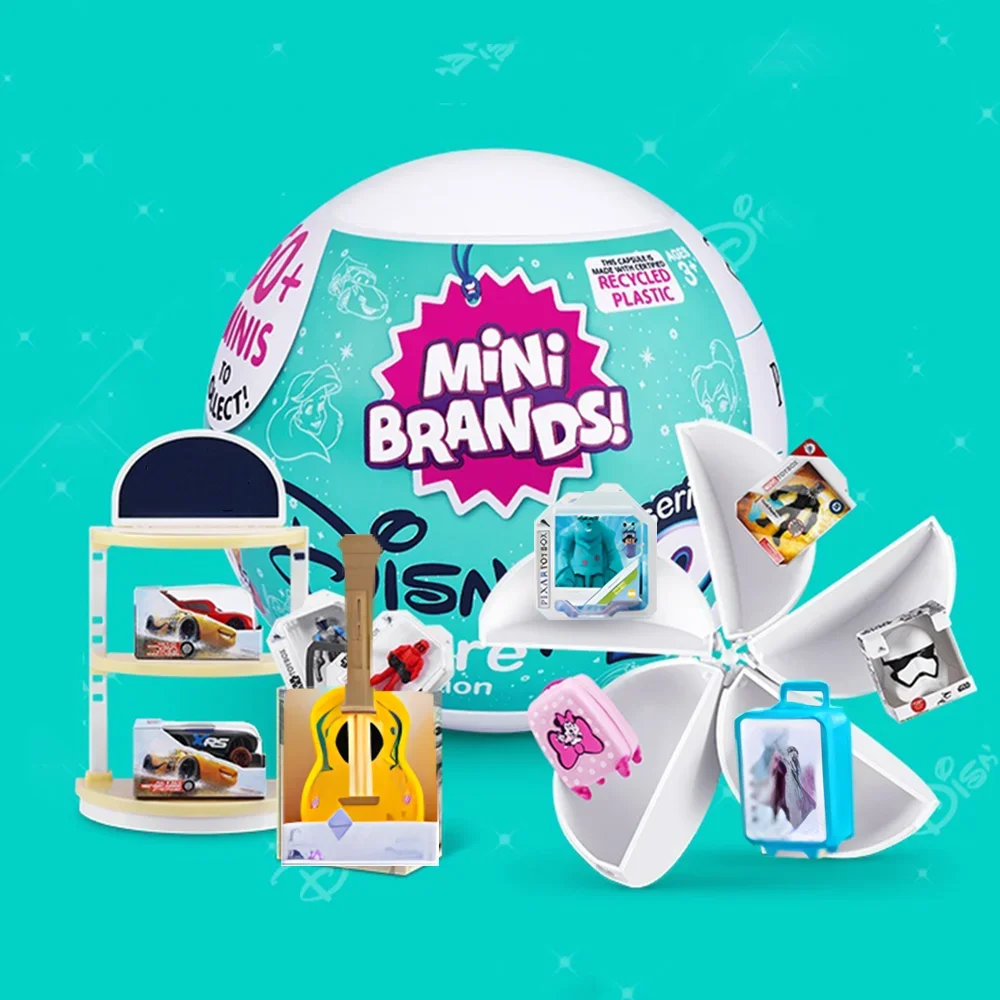 5 Surprise Zuru Mini Brands Toys 5 Surprise 1PCS Zuru Mini Brands Toy Original Miniature Toys Mystery Anime Blind Box Cute Gifts