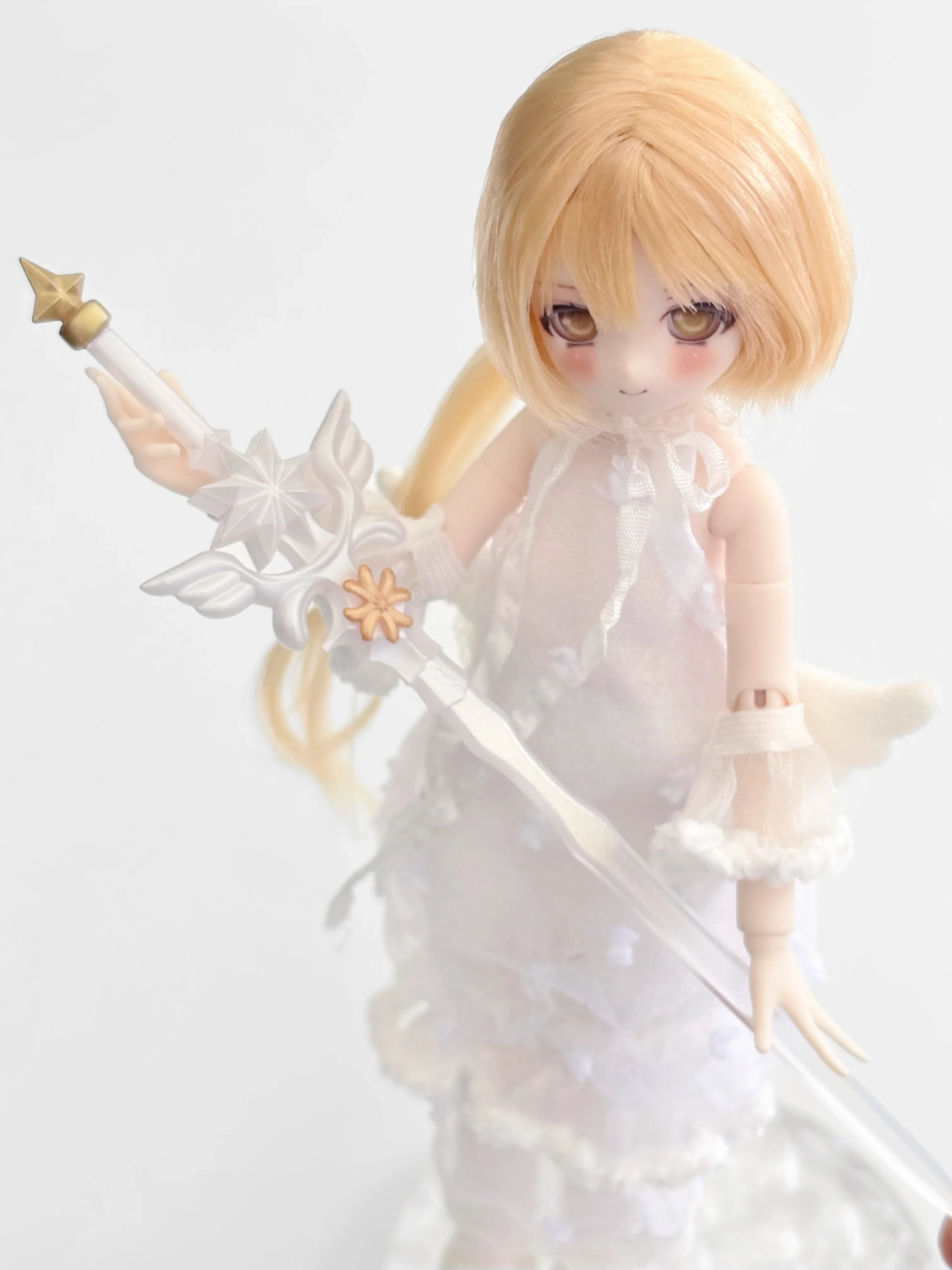 1/4 BJD Puppen-Neckholder-Kleidungsset mit Ärmelsocken, Puppenkleidung für Azone Ob22 Ob24 Körperdekoration – Detail 11