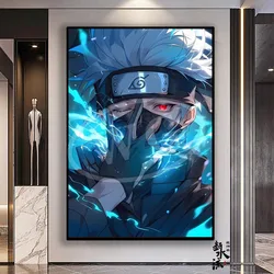나루토 애니메이션 장식 그림, 나루토 카카시 Uchiha Itachi Xiao 조직 포스터, 집 입구 매달려 그림