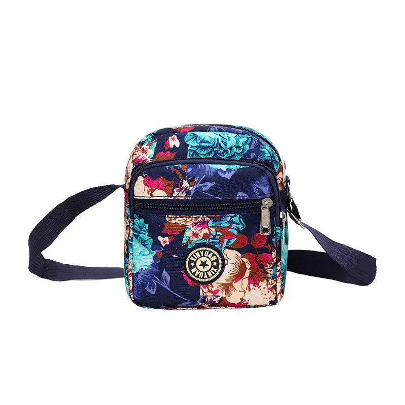 Vrouwen Canvas Enkele Schoudertas Vrouwen Tas Nieuwe Nylon Leisure Kruis Kleine Tas Fabrikant Groothandel Koreaanse Multi-laag