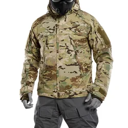 4.0 Tactical Jacket Camouflage Cotton Clothes Men Winter Windproof Warm Hooded Windbreaker Coat Outdoor Hiking Jackets