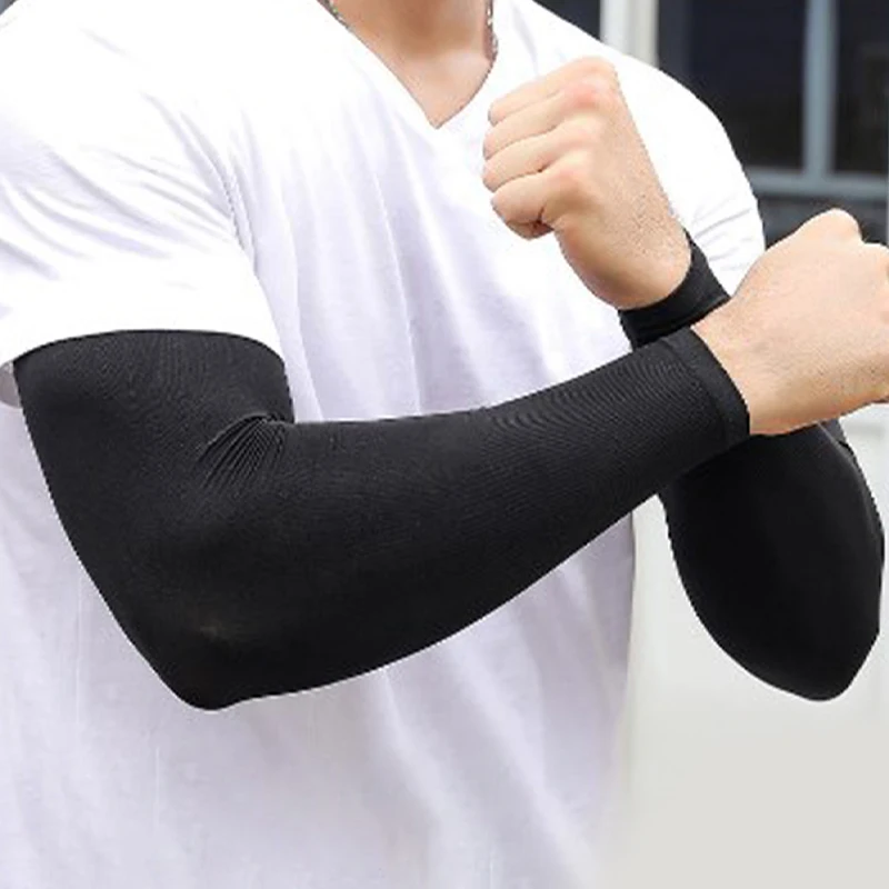 1 Pair Unisex Arm guard Sleeve Women Men Sports Sleeves Sun UV Protection Hand Cover