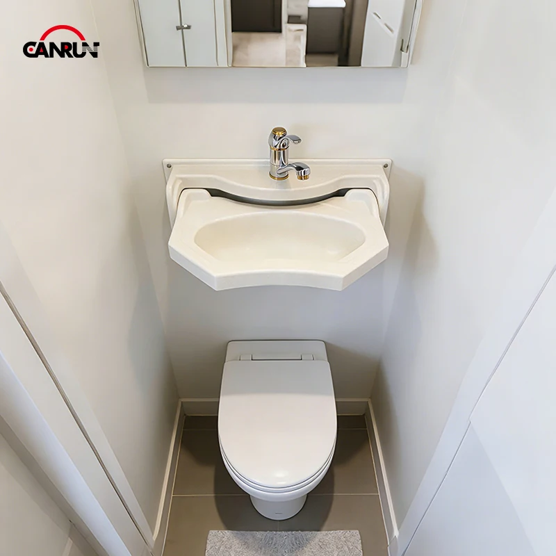 

Portable Lightweight Acrylic Folding RV Sink for Motorhome Car & Vehicle Marine Use