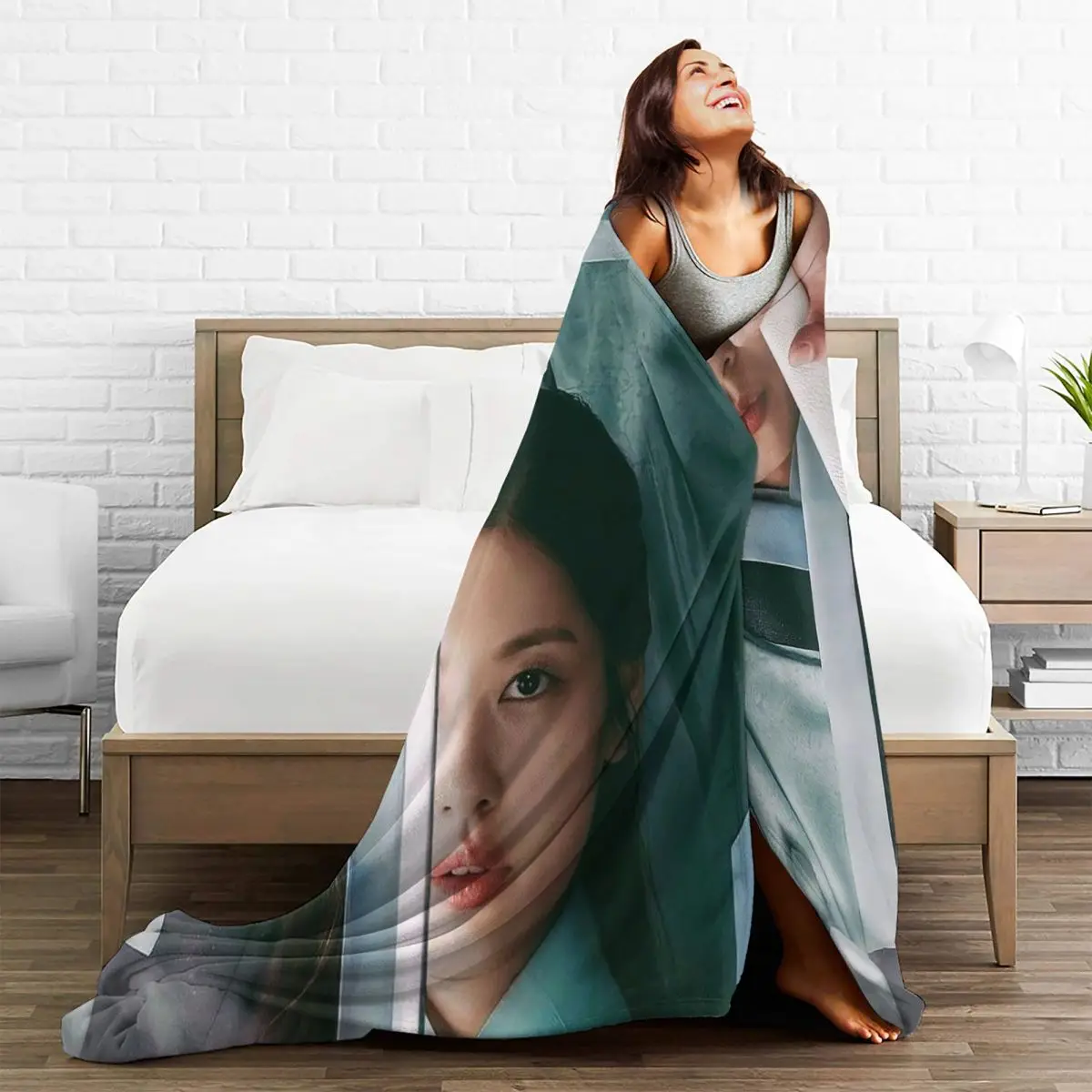 Kdrama Alchemy Of Souls Light And Shadow Blankets Warm Flannel Throw Blanket Plush for Bed Living room Picnic Travel Home Sofa