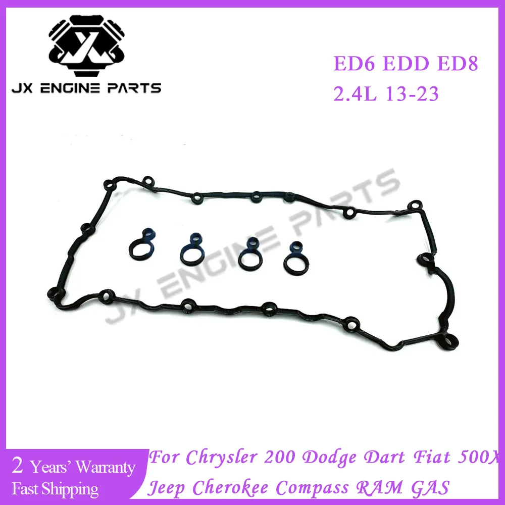 ED6 ED8 EDD Engine Valve Cover Gasket Set For Jeep 2.4 Cherokee Compass Renegade Dodge Dart Ram Fiat 500X Chrysler 200 2.4L 13-
