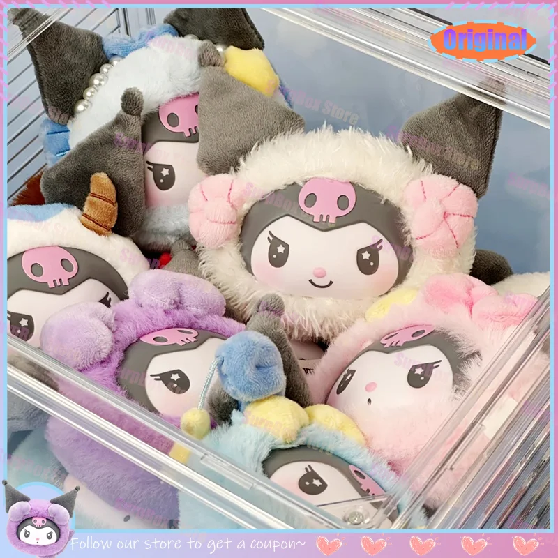 

Original Kuromi Zodiac Series Blind Box Doll Kawaii Vinyl Dolls Pendant Collect Desktop Ornament Fashion Trend Girl New Gift
