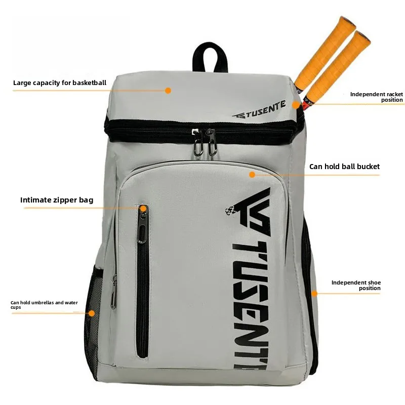 

Рюкзак для бадминтона, мужской спортивный тренировочный новый теннисный рюкзак большой вместимости