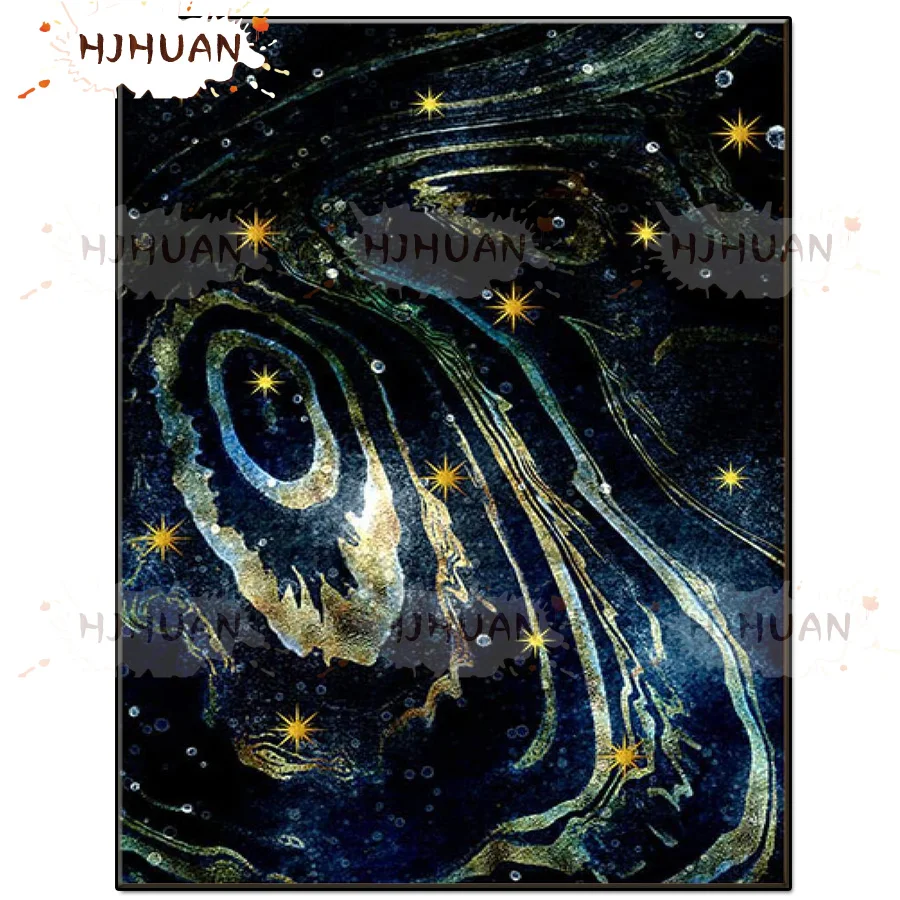 

5D Abstract nordic light luxury decoration Diamond Painting Full Round Rhinestone Paintings Diamond Embroidery Mosaic Home Decor