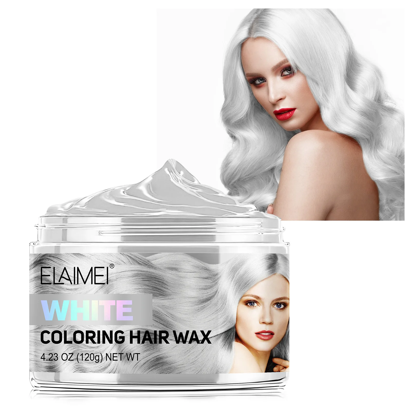 Party Temporary Hair Wax Disposable Dyeing Washable Colored Hair Paste Vibrant Hairstyles Quick Setting Hair Dye Cabello
