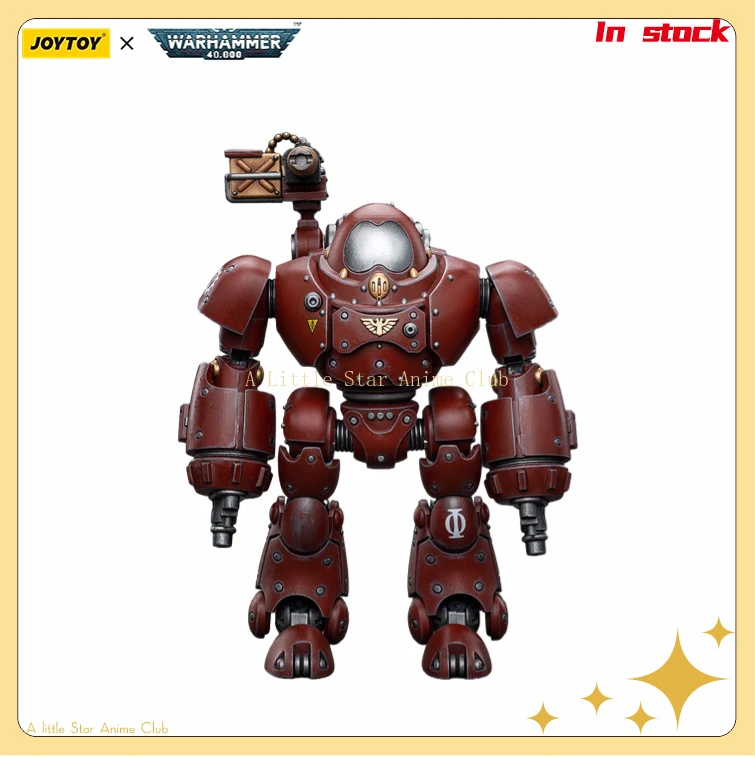 In Stock JOYTOY WARHAMMER 40000 Adeptus Mechanicus Kastelan Robot with Heavy Phosphor Blaster Animation Figure Model Collection