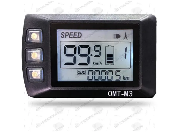 Electric bicycle Lithium battery bicycle LCD instrument display 36V48V52V 5pin 6pin regular