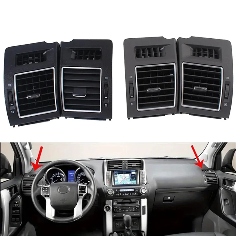 

A90Q-приборная панель автомобиля, вентиляционное отверстие для кондиционера, замена для Toyota Land Cruiser Prado 150 LC150 2010-2020, вентиляционные отверстия переменного тока