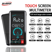 WINAPEX 8198B Portable Touch Screen Multimeter AC/DC Zero Live Wire Test Rechargeable Multimeter Automobile Experimental Test