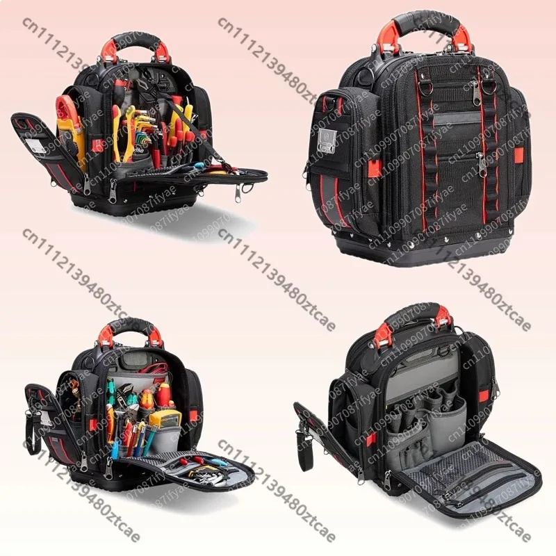 Toolkit Portable Storage Bag Thickened Wear Resistant Crossbody Tool Organizer Pouch