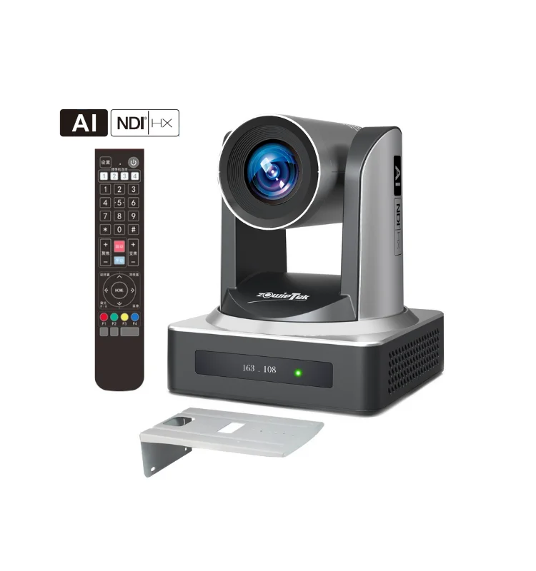 

NDI 6 PTZ Camera, AI Auto Tracking 1080P60 PoE, 20X/30X Zoom, SDI/HDMI/USB 3.0/LAN, Live Streaming for Church Meeting Education