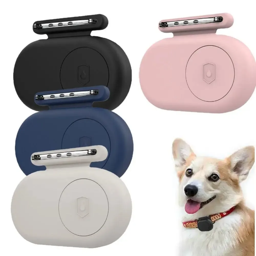 Capa de rastreador de silicone com capa de pino invisível suporte de silicone à prova d'água macio para Samsung Galaxy SmartTag 2