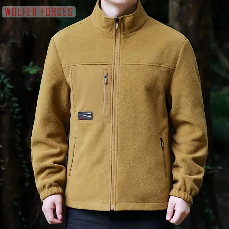 Coat for Men Coat Man Winter Casual Man Fishing Jacket Military Windbreak Baseball Retro Outdoor Cardigan