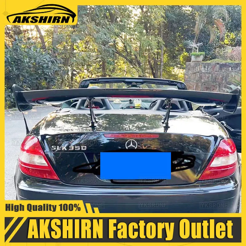 For Mercedes R171 R172 ABS Plastic Unpainted Rear Spoiler for Benz SLK Class 2003- 2015 SLK300 SLK350 SLK280 SLK200 Spoiler Wing