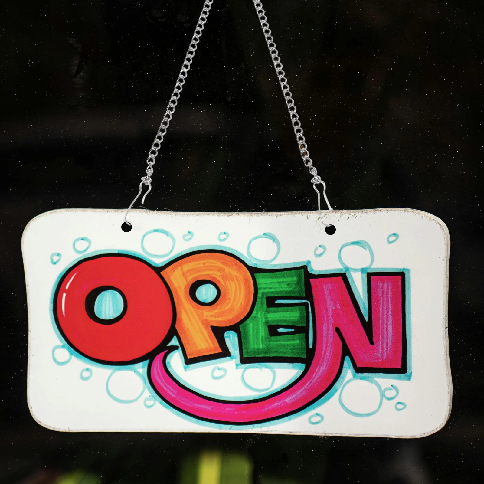 

6Pcs Hanging Chains with Clasps Heavy Duty Iron Chains for Billboards Posters Picture Hanging Chain for Shopping Malls