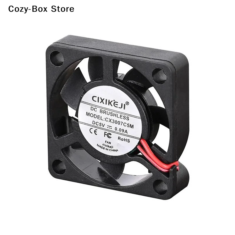 [ZY]2wire DC 5V 12V 24V 3D Printer DIY Accessories Cooling Fan 30x30x7mm 3007 30mm Fan Fan Graphics Card Fan[ZY]