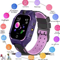 niños 4G reloj inteligente ubicación GPS tarjeta Sim llamada cámara niño reloj inteligente cámara impermeable regalo para IOS Android nuevo
