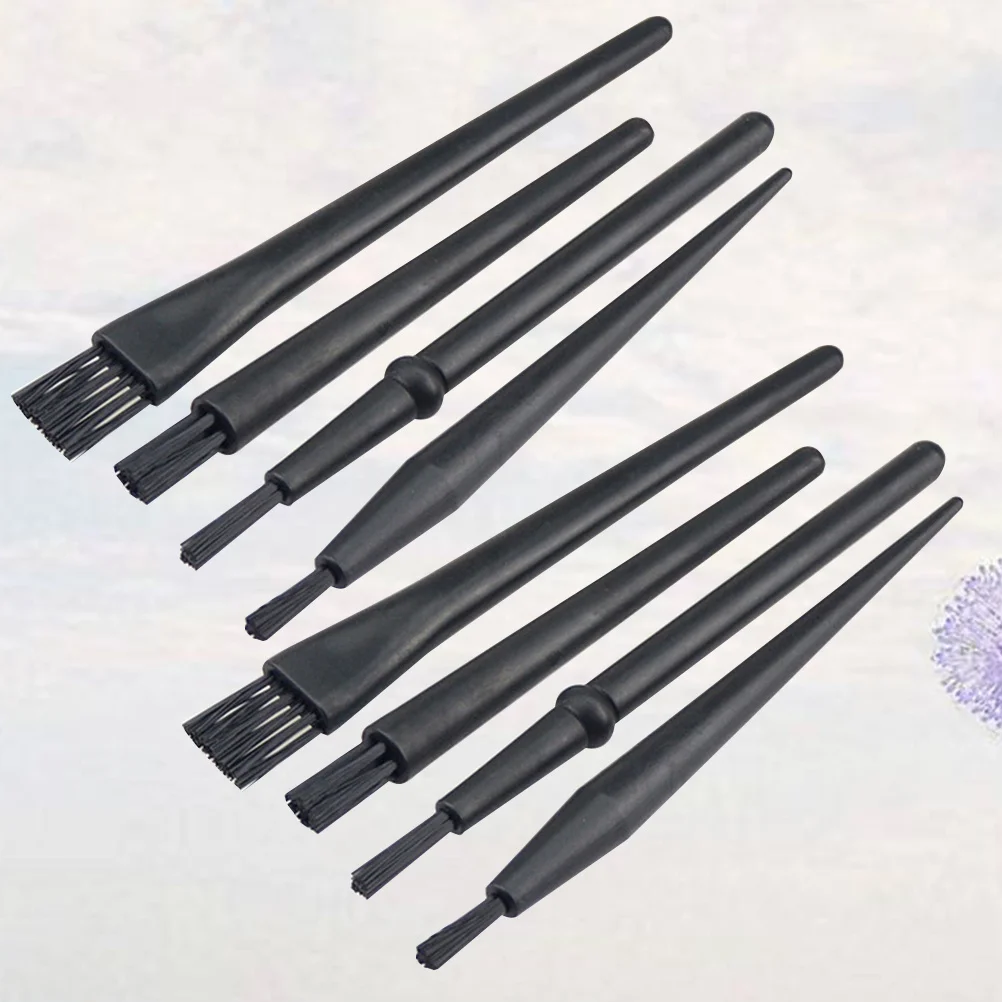 

Cleaning Brush Set Laptops Small Nylon Anti Static Brushes Compression for Household