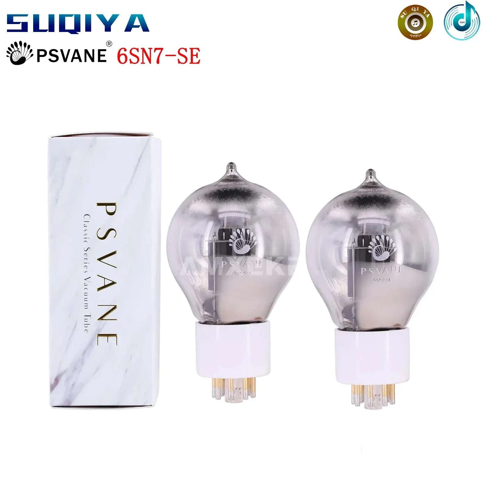 SUQIYA-PSVANE 6SN7 Vacuum Tube 6SN7-SE Replace 6N8P 6SN7 6H8C CV181 UK-6SN7 Electron Tube Vintage HIFI Audio Amp