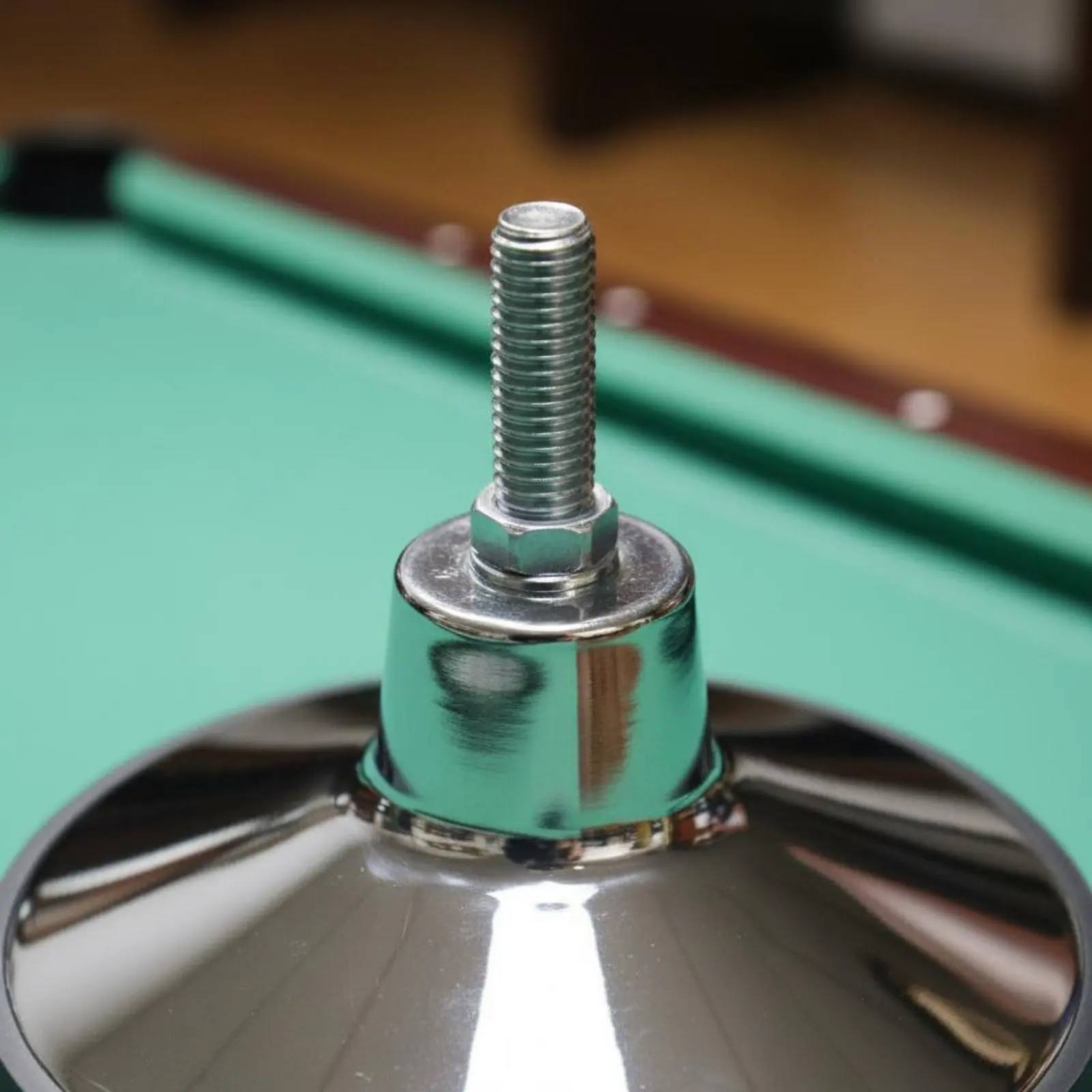 

Billiard Table Leveling Foot Easy to Install Billiard Table Adjusting Foot Sports Equipment Part Chrome Finish Wear Resistant