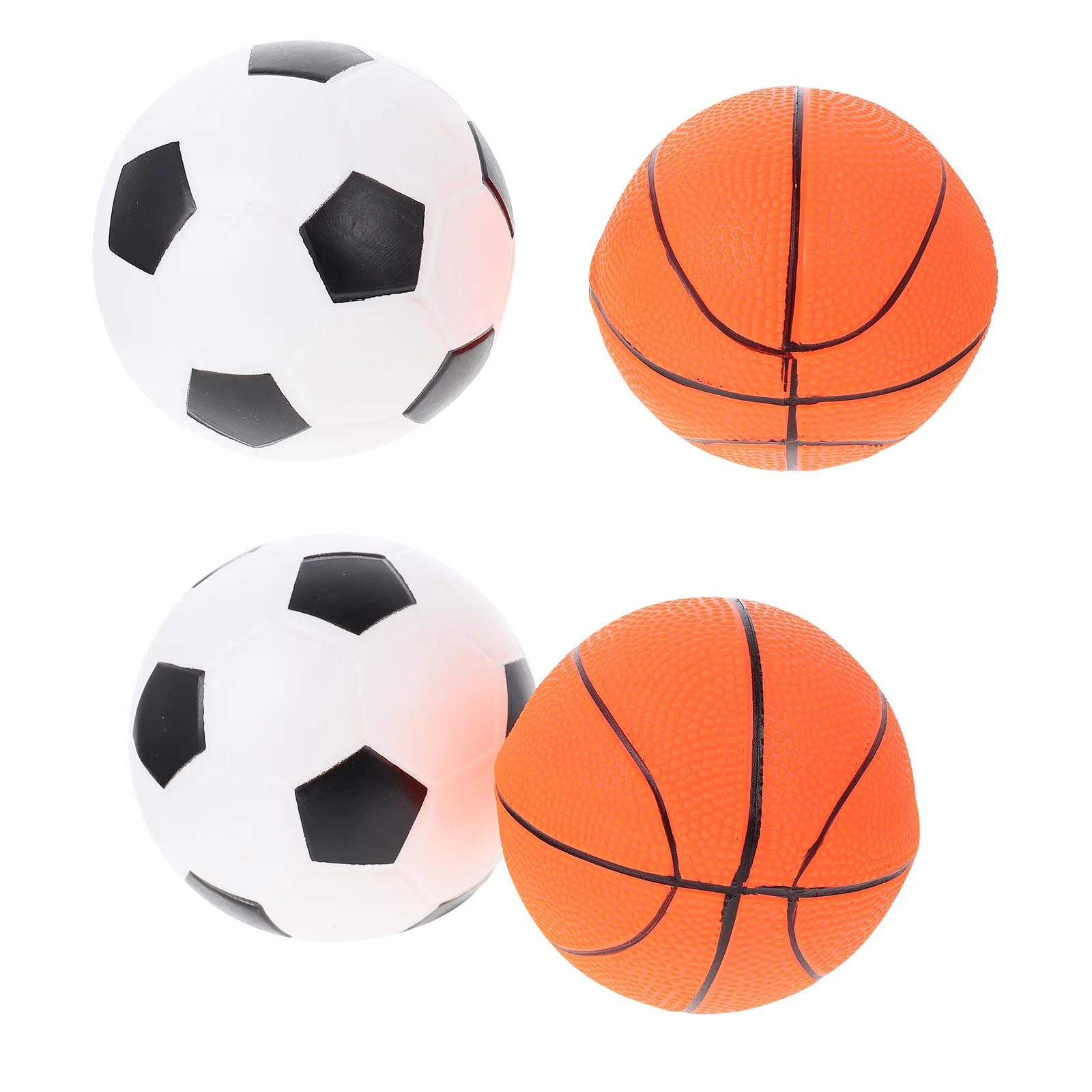 

4 Pcs Football Basketball Toy Baby Kid Toys Baseball Outdoor Kids Soccer Relaxing Children Plaything Inflatable Balls