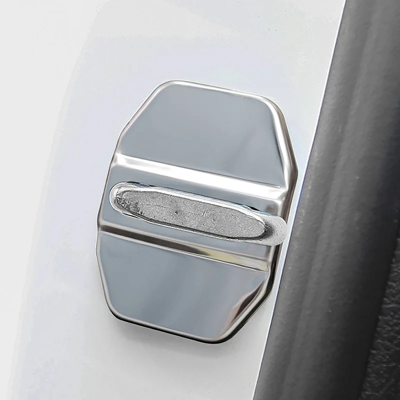 Edelstahl Aufkleber Auto Türschloss Schnalle Schutz Abdeckung Trim Für Mercedes Benz W176 W246 W204 W212 W166 C117 X156 X204 X166