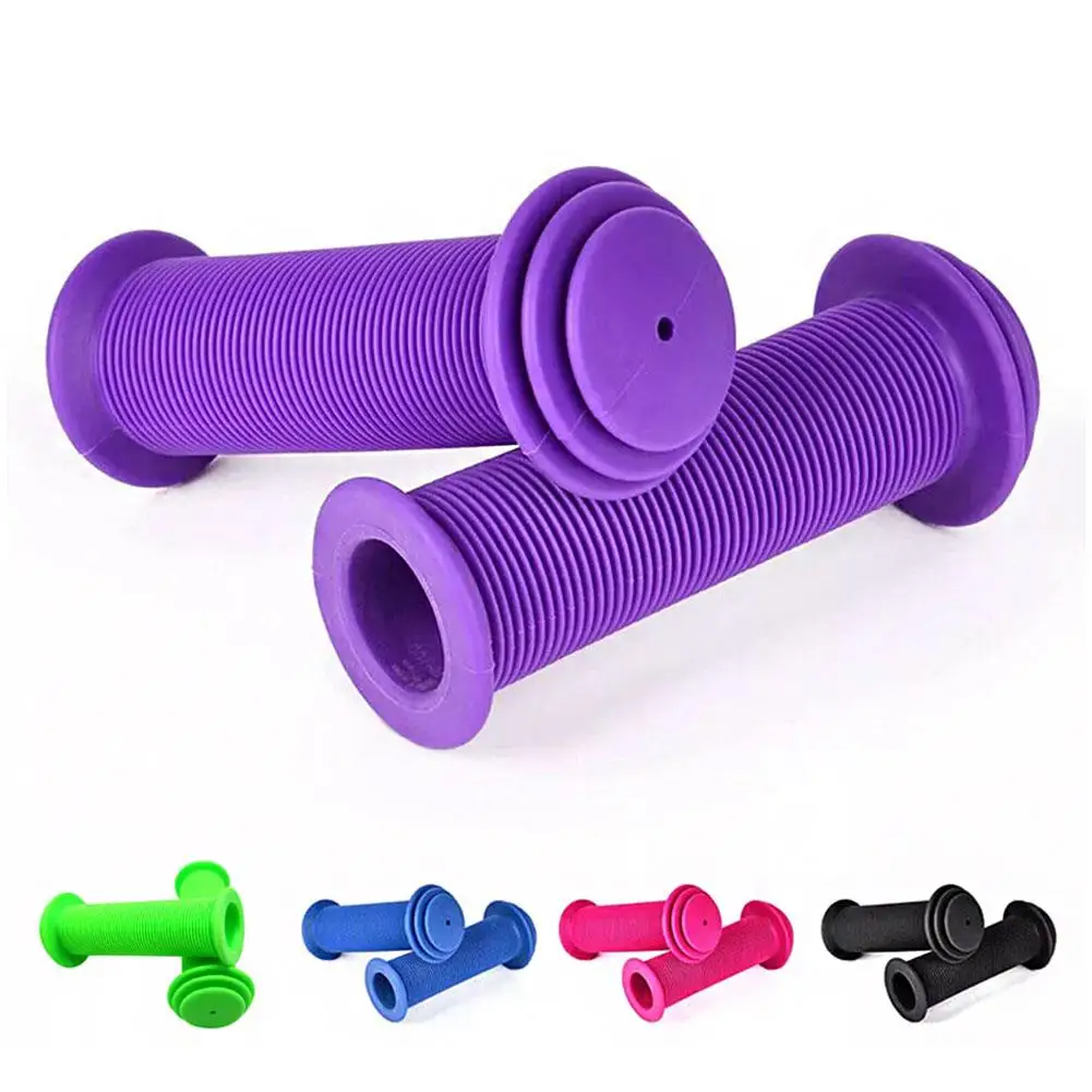 Children Bike Soft Handlebars Grips Rubber Handle Cover,Bicycle Handlebar Grips For Scooter Tricycle Kids Bike