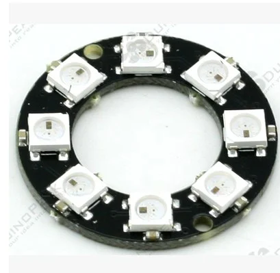 8 Bits 8 X WS2812 5050 RGB LED Ring Lamp Light with Integrated Drivers