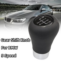 Manual 5 Speed Gear Shift Knob Lever Handle For BMW 1 3 5 6 7 Series E32 E60 E63 E88 E92 X1 X3 X4 X5 X6 Z4 Z5 Z8 M3 M4 M5
