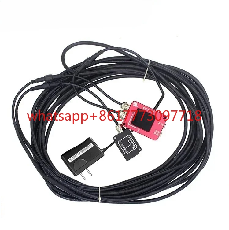 

(split dual-axis inclinometer) digital display level angle tilt drilling rig excavator crane stage audio