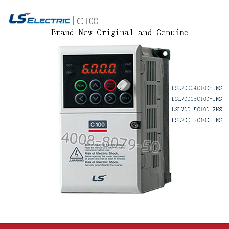 

LSLV00015C100-2NS LSLV0022C100-2NS New 2.2KW 3 Phase 200V LS Inverter VFD Frequency AC