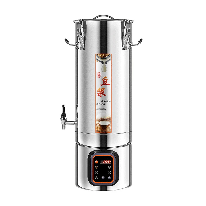 Аппарат для соевого молока, прямое коммерческое Автоматическое сохранение большой емкости, интегрированный фильтр, бесплатный подогрев для магазина завтраков
