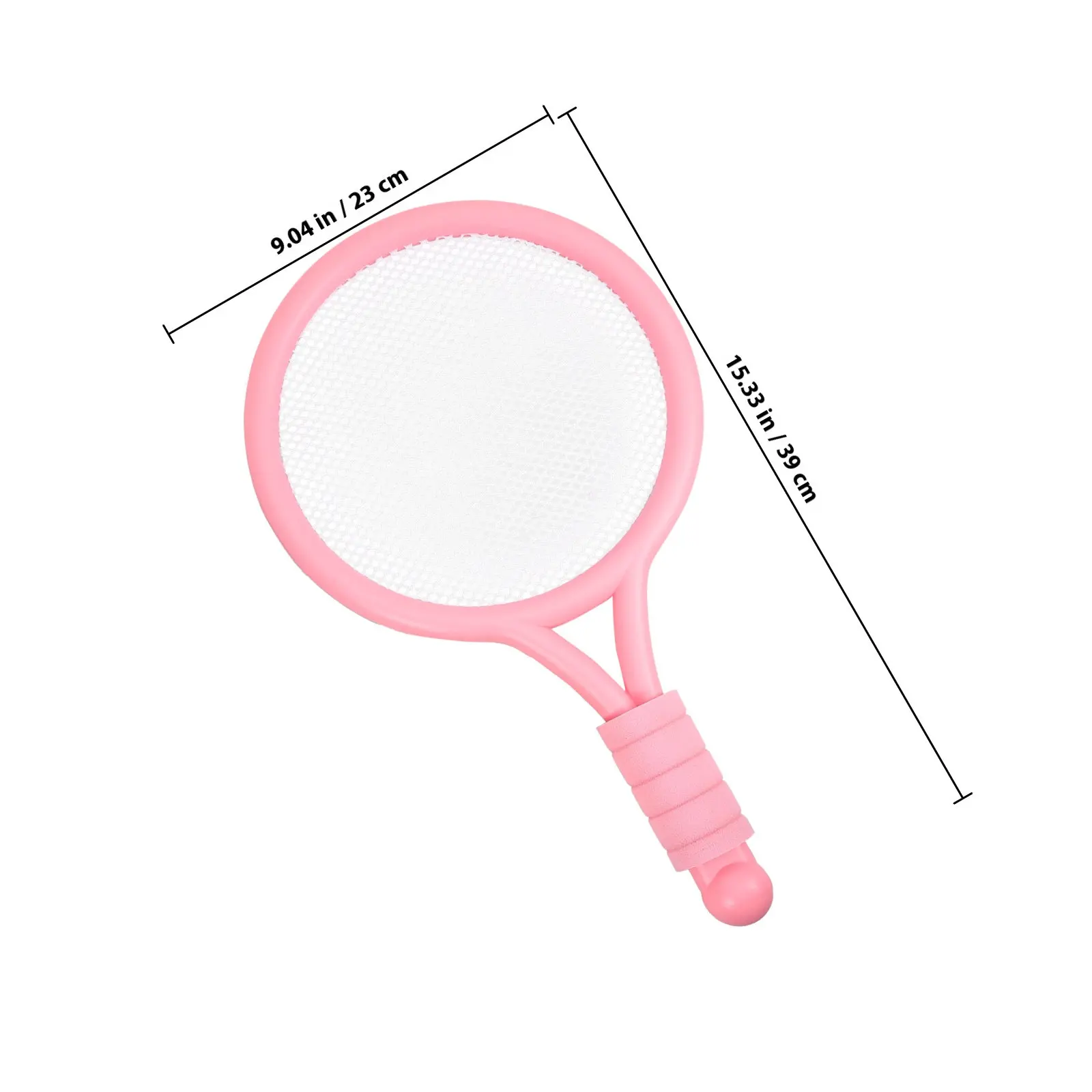 1Set Childrens Badminton Rackets Set with Ball Easy-Grip Handle for Kids 3 Years Old Up Develops Coordination Reaction Hand-Eye