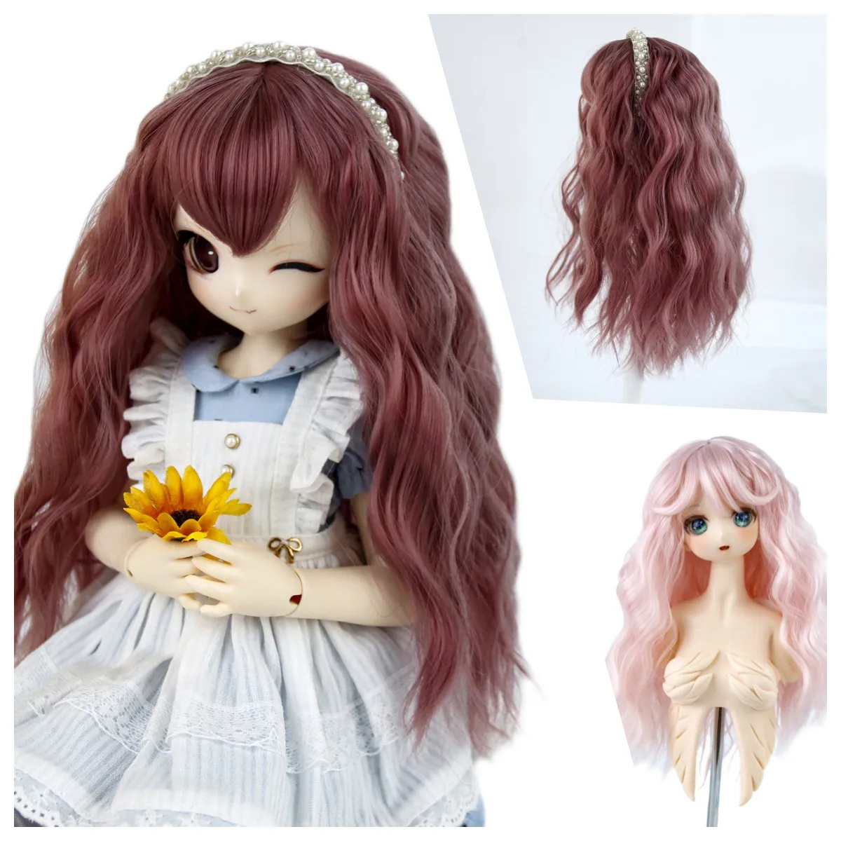 

1/3 BJD Wig for BJD/ SD/Smart Doll/MSD/Minifee/Yosd Doll Accessories