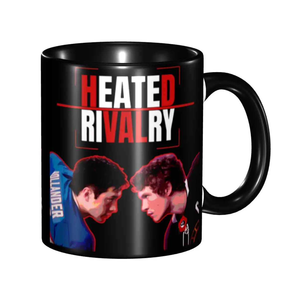 

Funny Shane Hollander Ilya Rozanov Heart Hands Heated Rivalry Coffee Cup Party Mugs