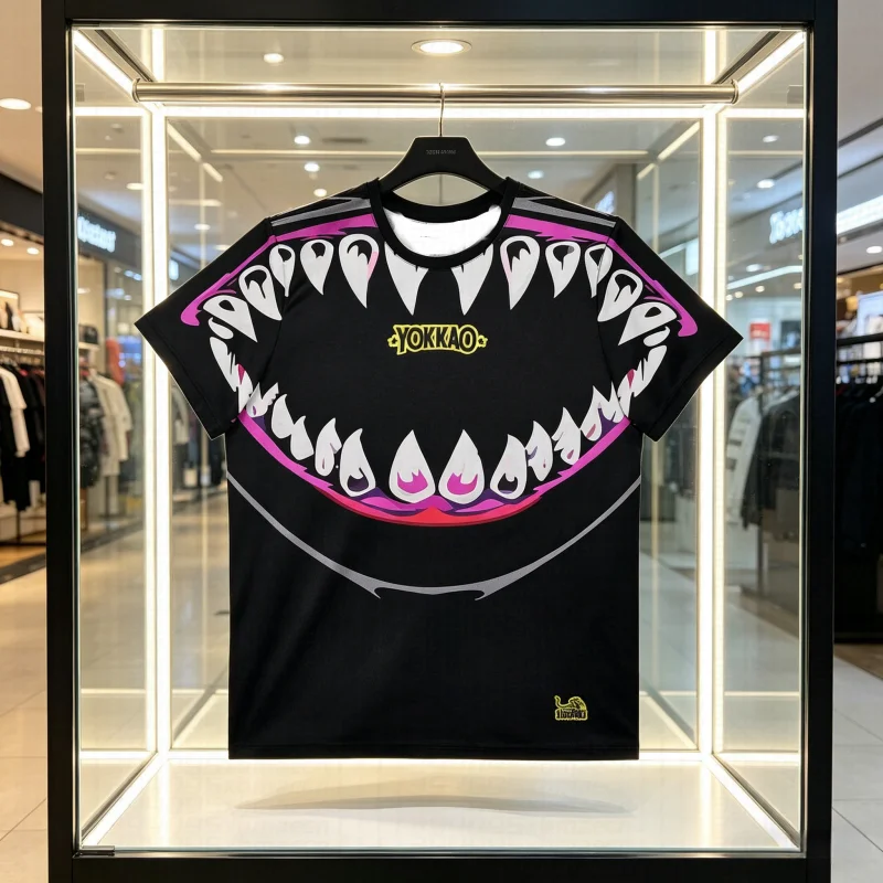 Camiseta Deportiva de Manga Corta para Hombre YOKKAO, Transpirable, Cómoda y Absorbente de Sudor, Ideal para la Playa