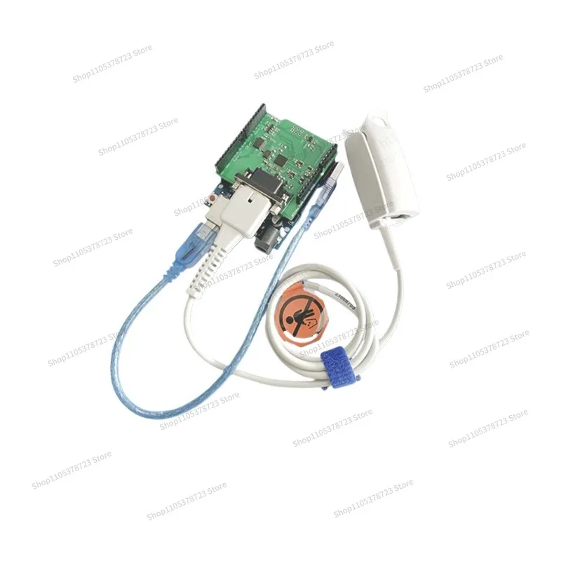 For Finger Clip Heart Rate Pulse Oxygen Sensor Transmission PPG Oxygen Saturation Detection Kit